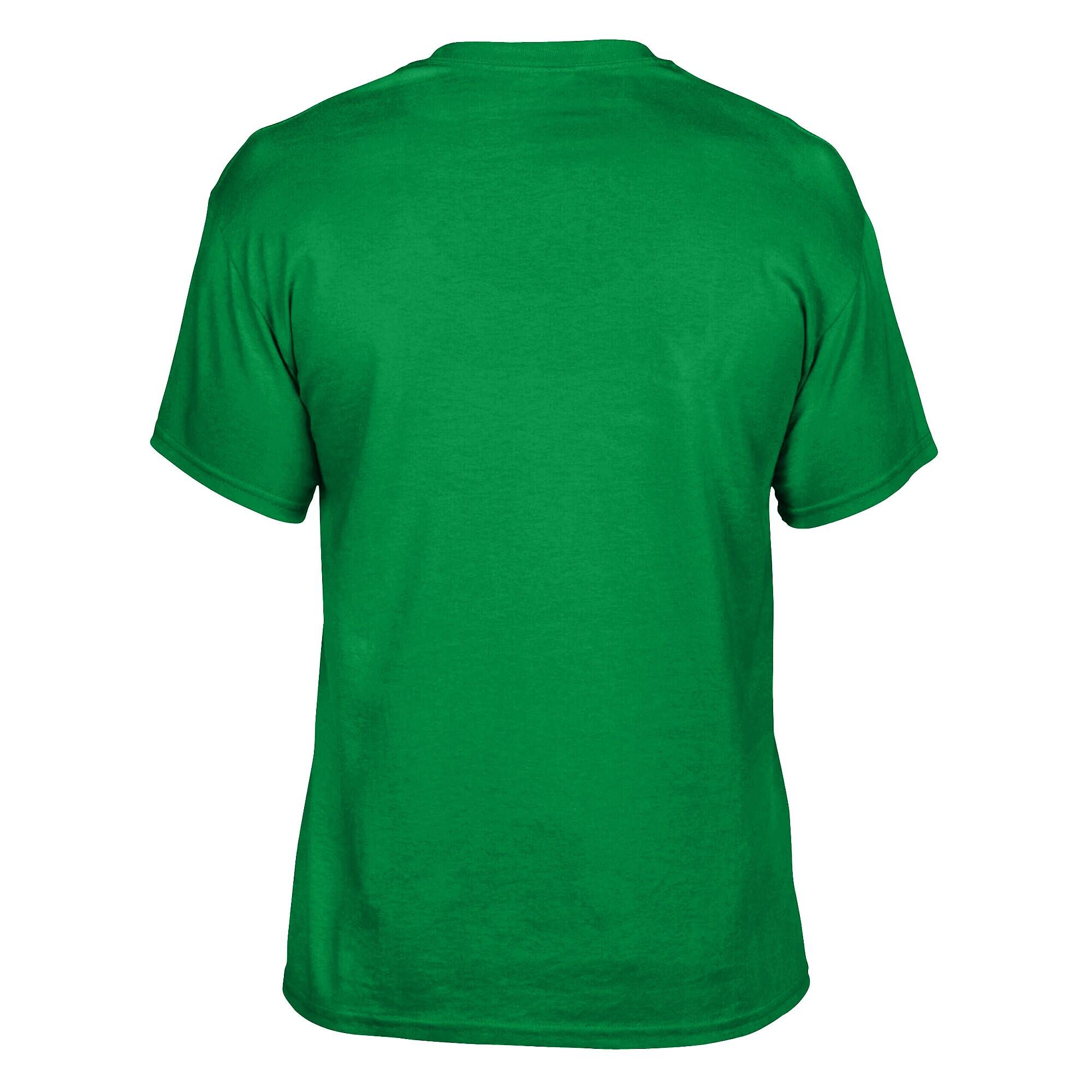 Unisex Adult Plain DryBlend TShirt (Irish Green) 2/3