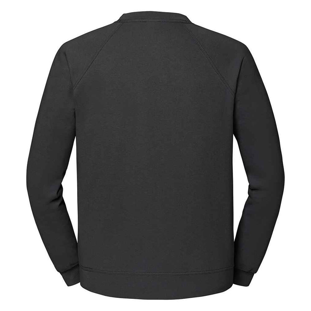 Unisex Adult Classic Raglan Sweatshirt (Light Graphite) 2/2