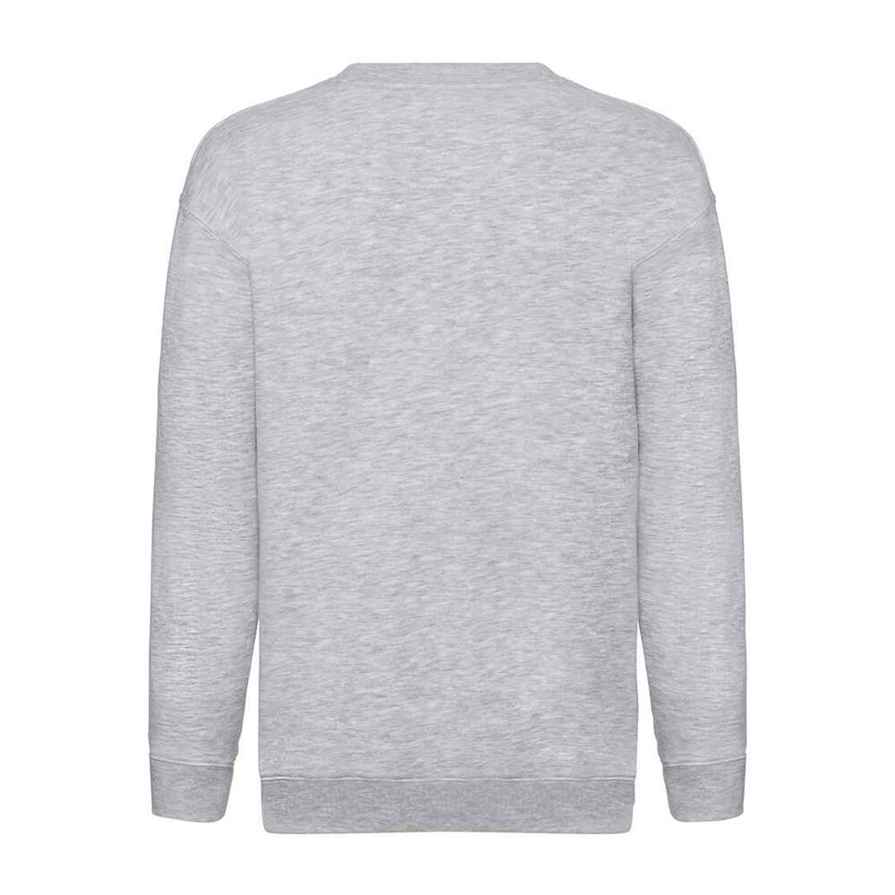 Childrens/Kids Premium Drop Shoulder Sweatshirt (Heather Grey) 2/3