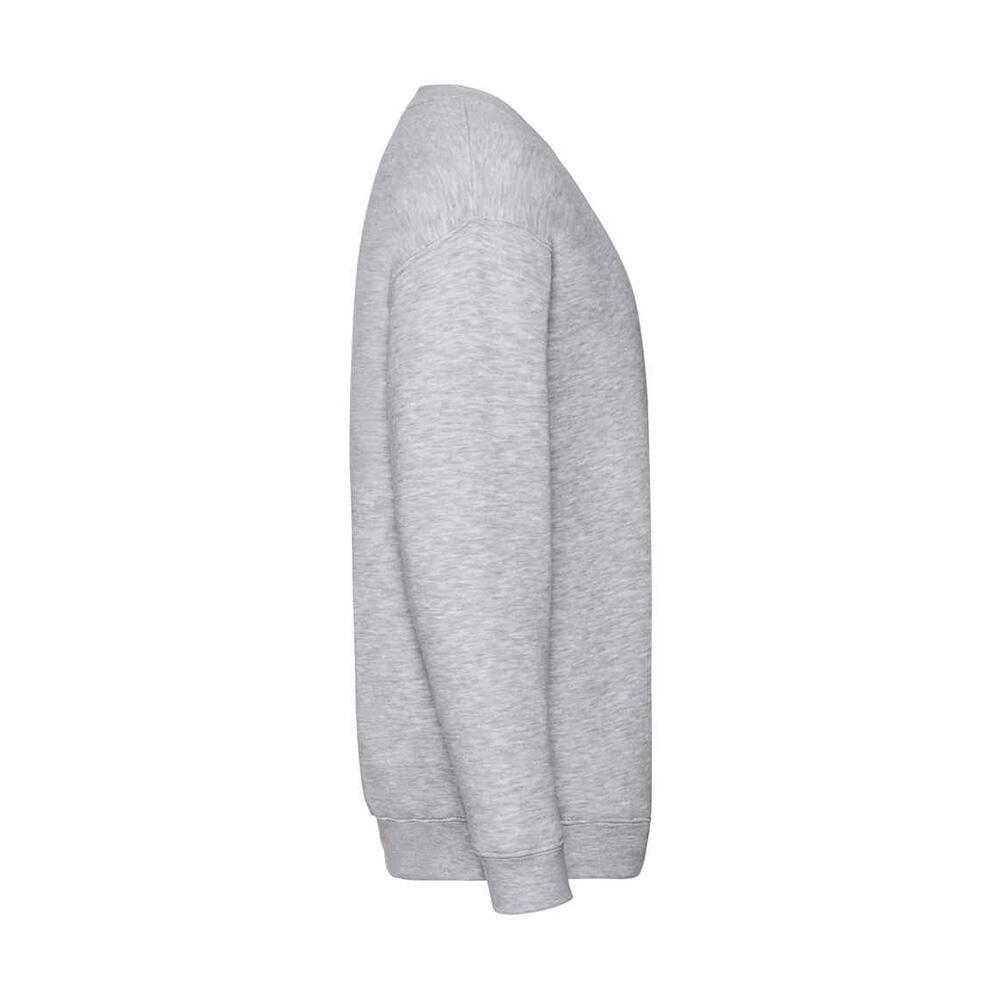 Childrens/Kids Premium Drop Shoulder Sweatshirt (Heather Grey) 3/3
