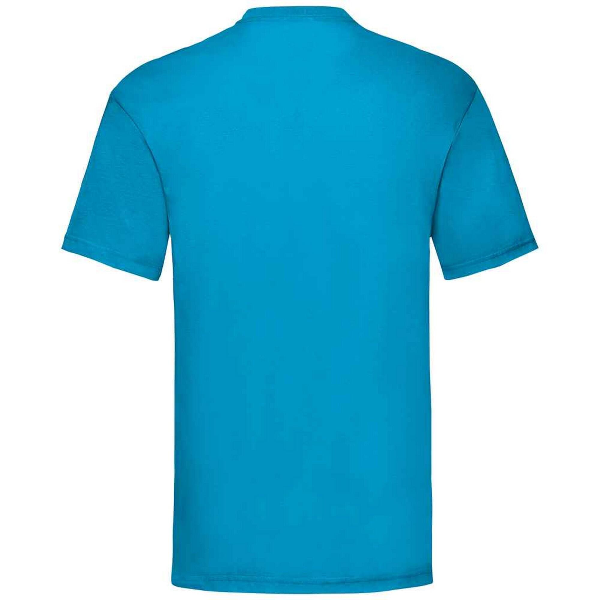 Mens Valueweight TShirt (Azure) 2/3