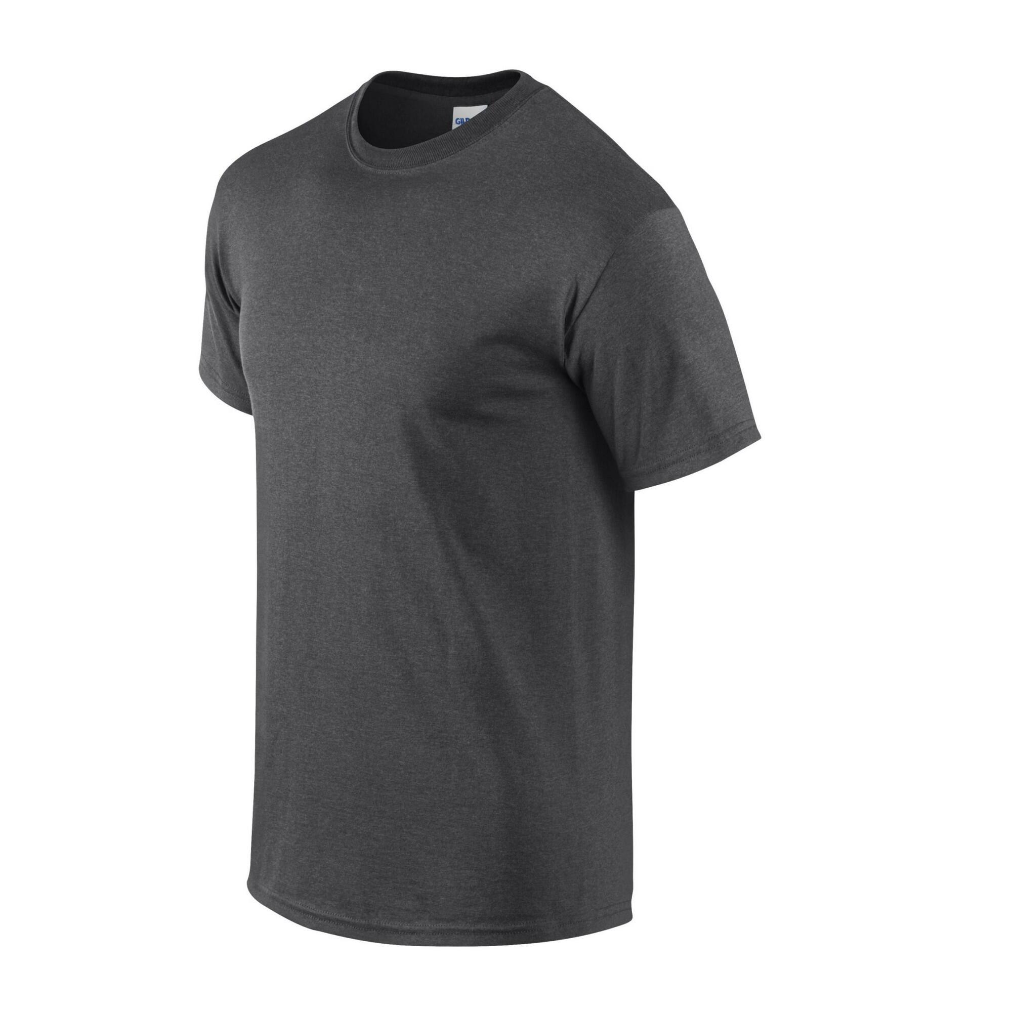 Unisex Adult Heather TShirt (Dark Heather) | Decathlon