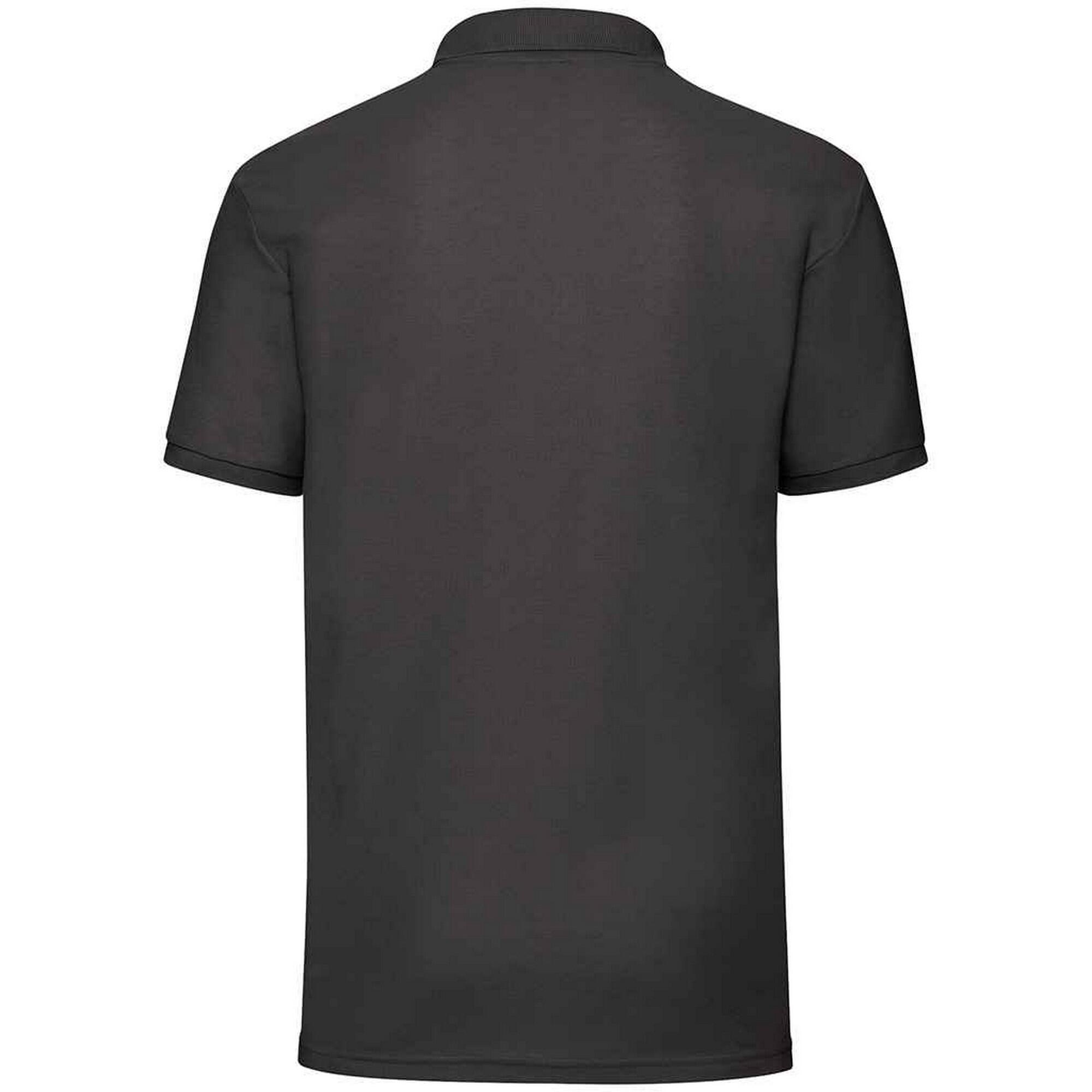 Poloshirt für Herren Schwarz 2/3