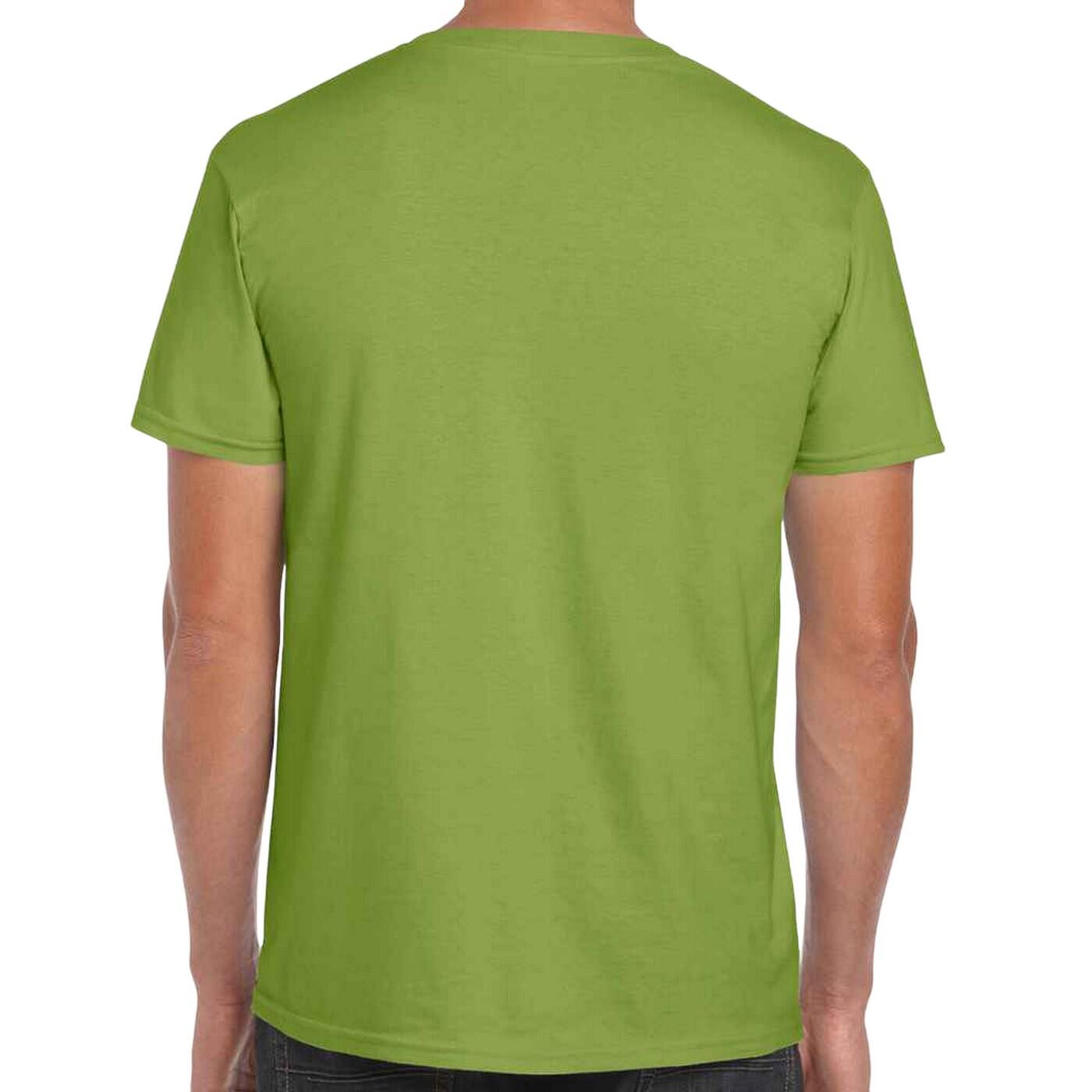 Tshirt Uni Manches Courtes SOFTSTYLE Homme (Jaune Vif) 2/2
