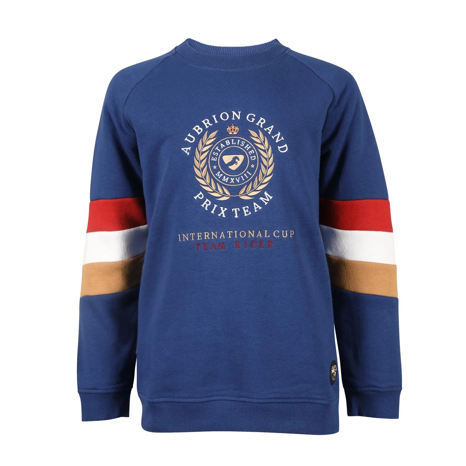 Girls Team Sweatshirt (Navy) 1/4