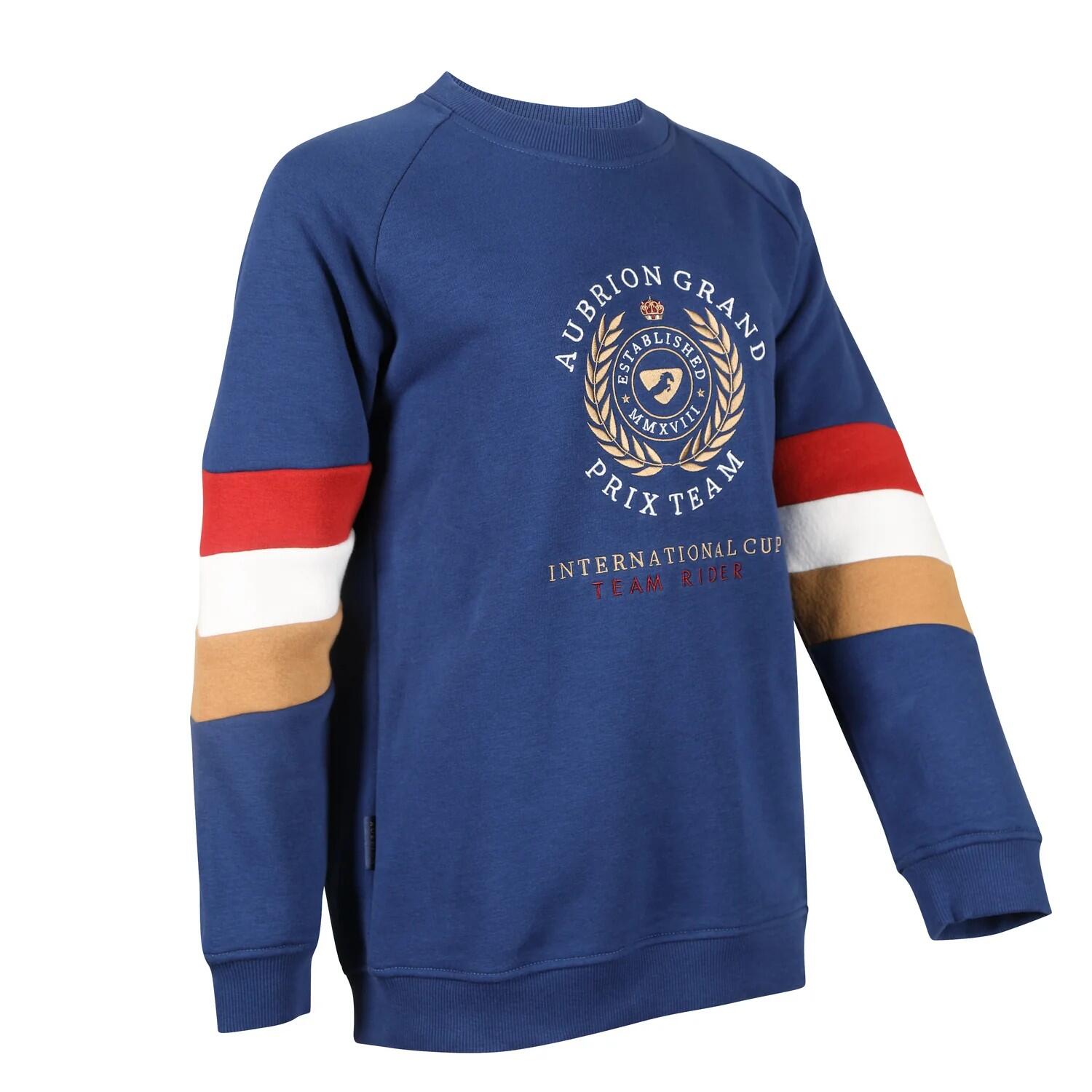 Girls Team Sweatshirt (Navy) 4/4