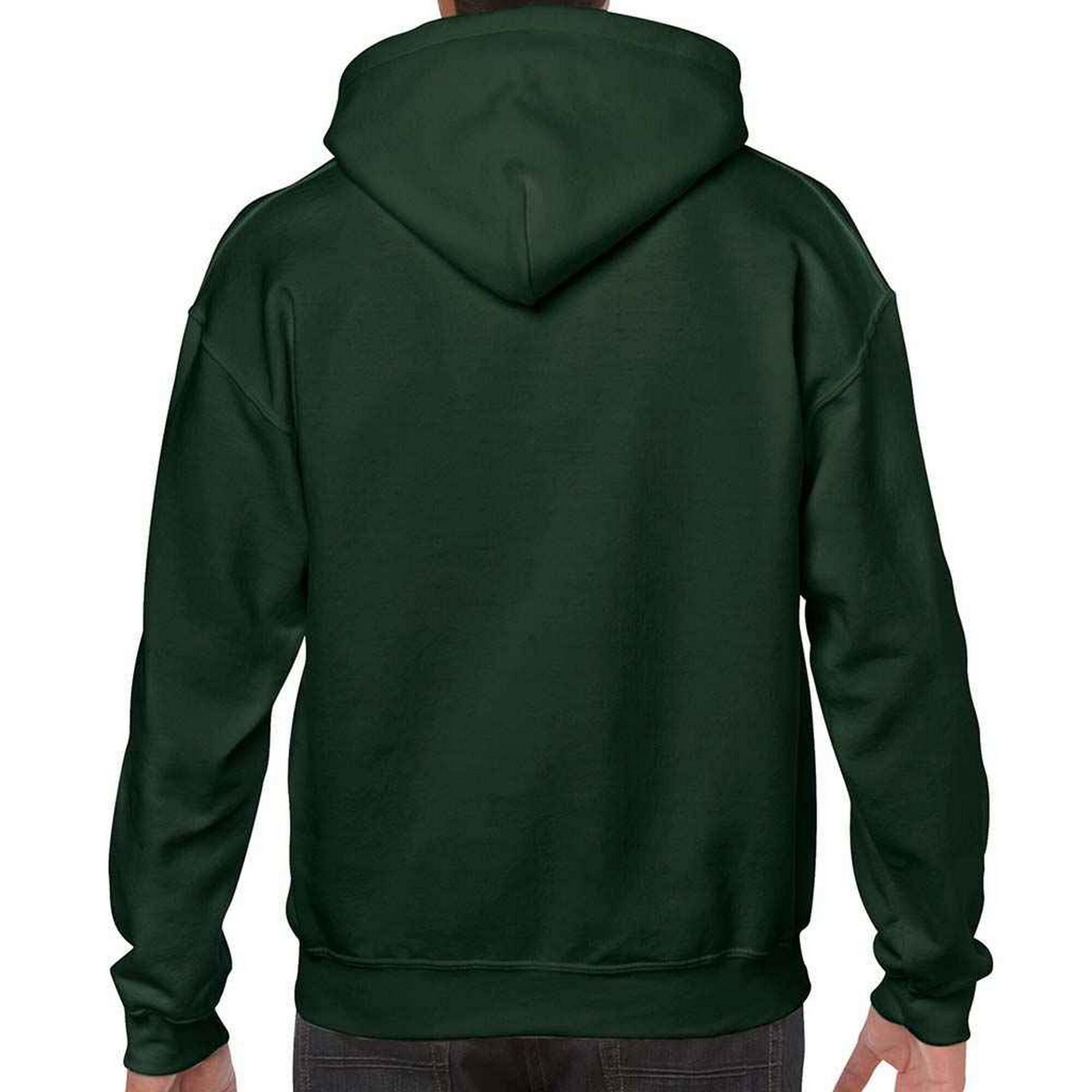 Sweat À Capuche Adulte (Vert Forêt) 2/2