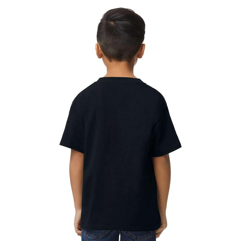 TShirt Weiche Haptik für Kinder Pechschwarz 2/3