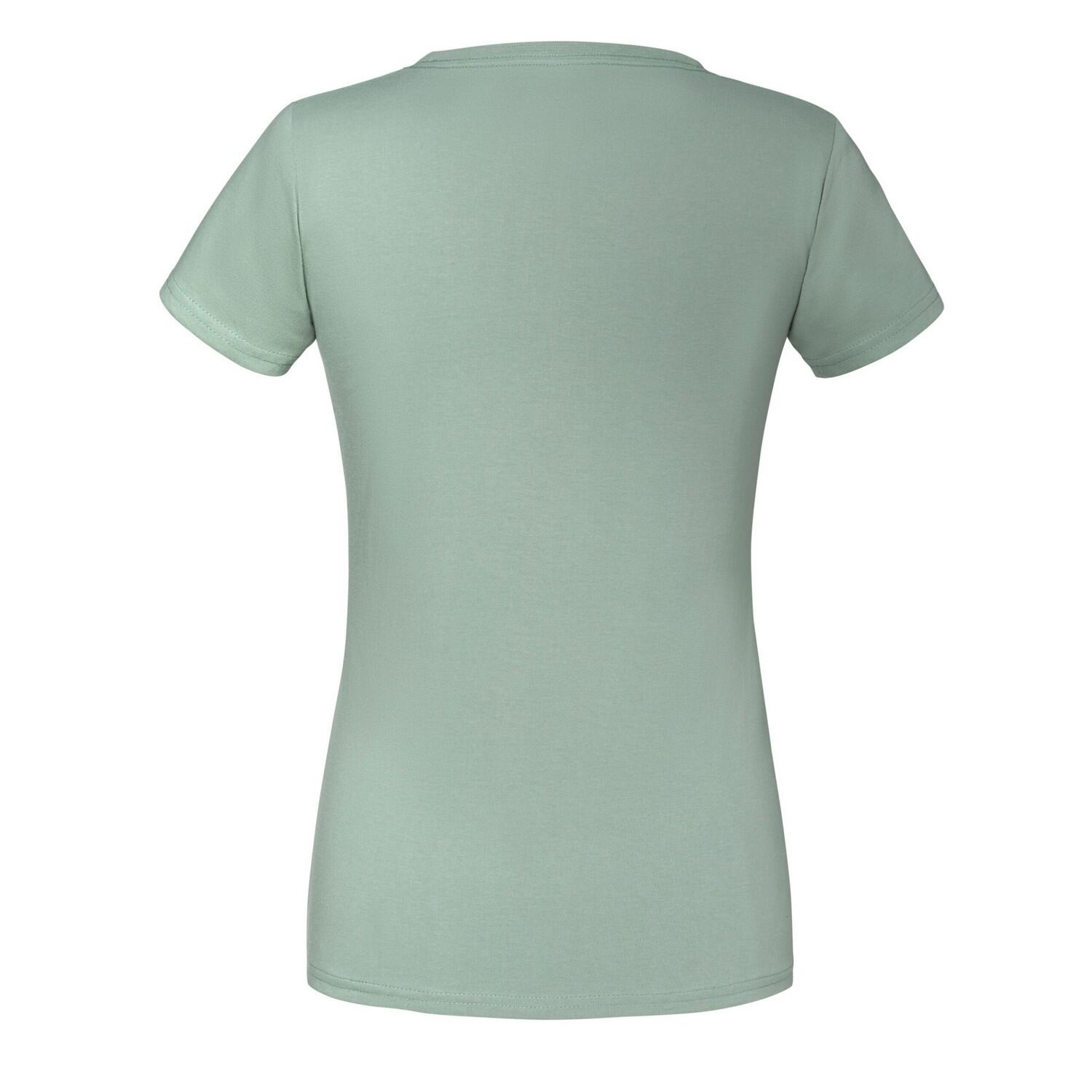 Tshirt ICONIC Femme (Vert De Gris) 2/3