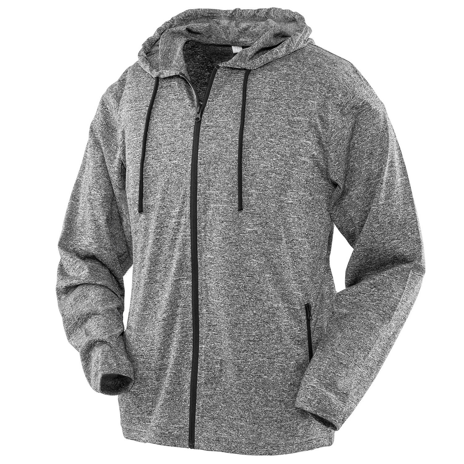 Giacca Con Cappuccio Donna Spiro Grigio Di Marna 2/4
