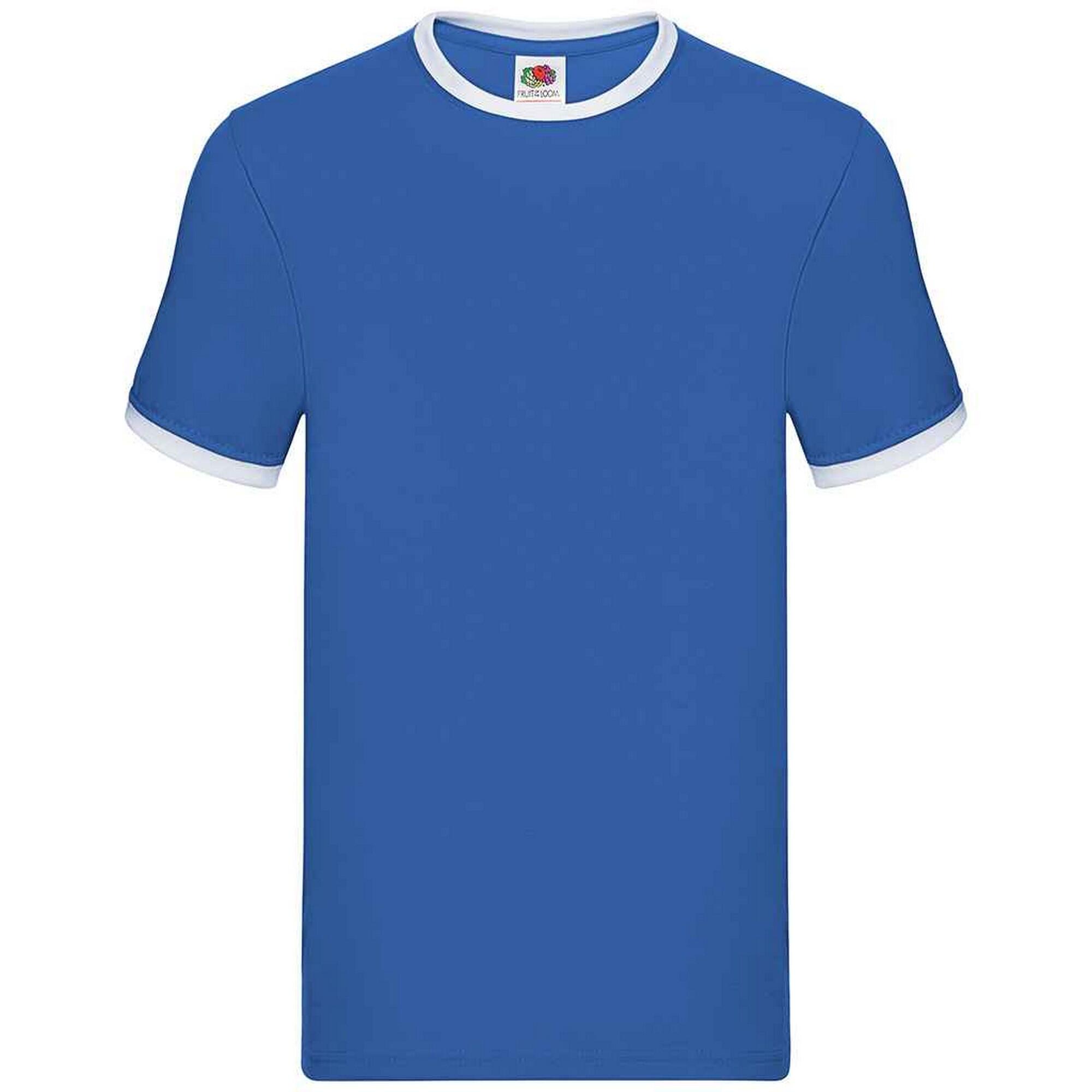 royal blue / white