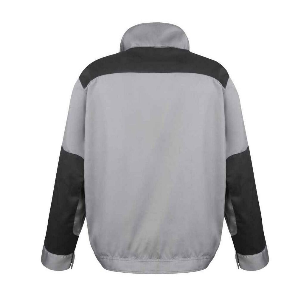 WorkGuard Mens Lite Jacket (Grey/Black) 2/3