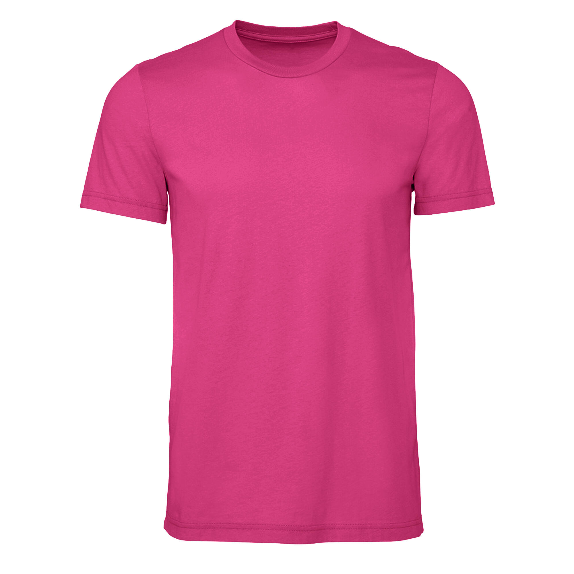 Tshirt Uni Manches Courtes Homme (Rose) 2/3