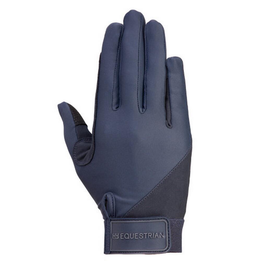 HY Unisex Adult Absolute Fit Riding Gloves (Navy)