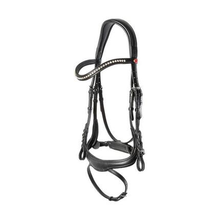Bride Pour Chevaux AMY SNAFFLE (Noir)