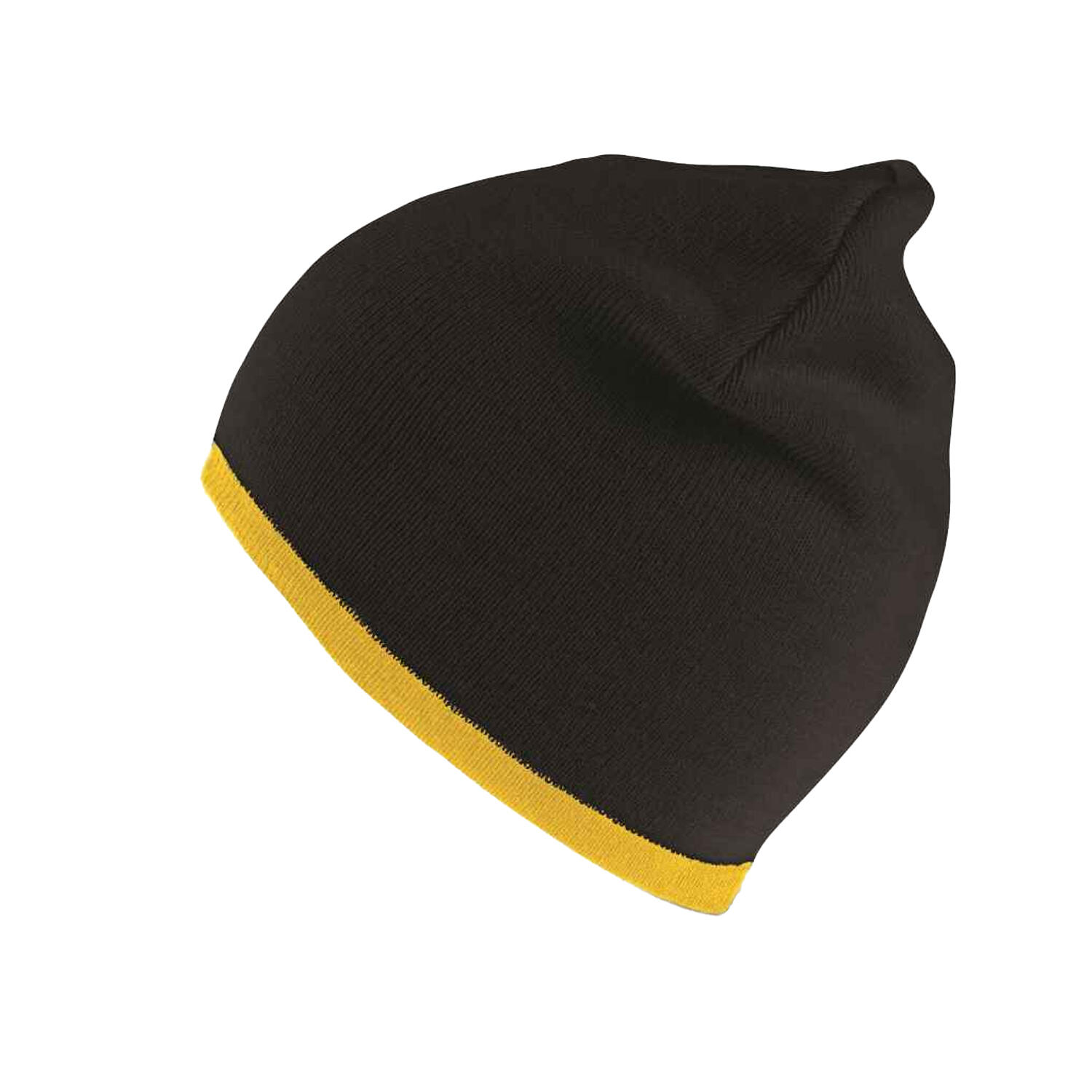 Bonnet Adulte (Noir / Jaune) 2/3
