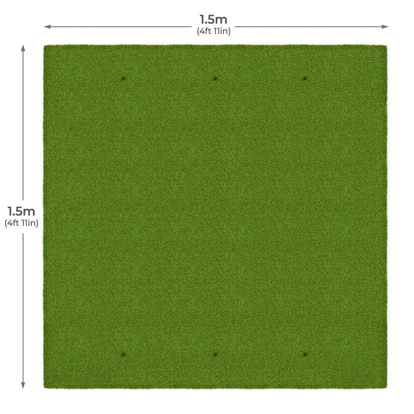 Standard Hitting Mat 1.5m x 1.5m (4' 11" x 4' 11") 7/7