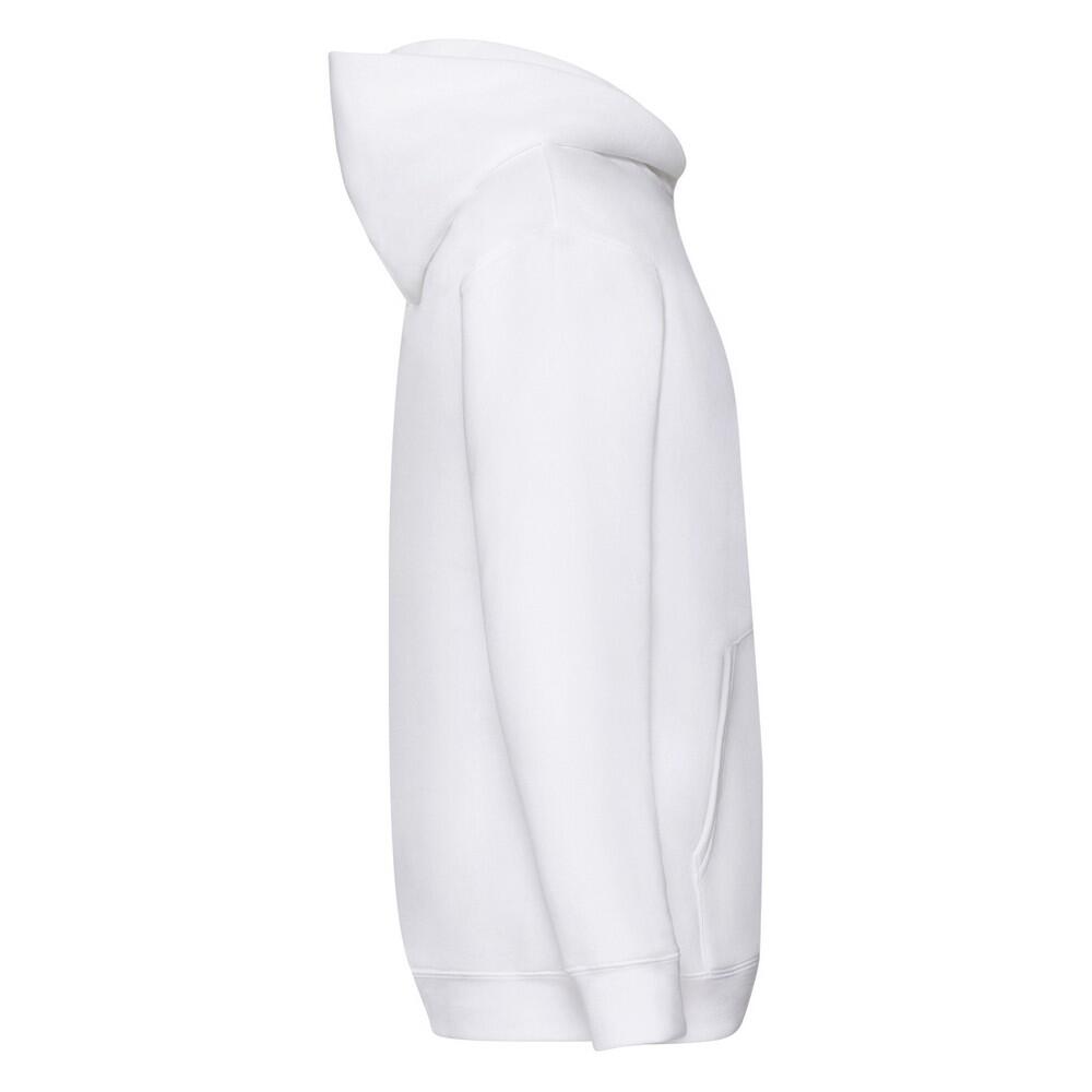 Sweat À Capuche PREMIUM Enfant (Blanc) 3/3