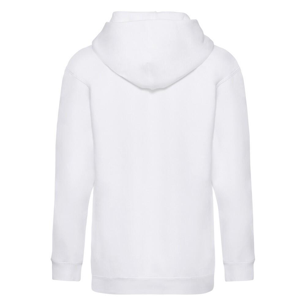 Sweat À Capuche PREMIUM Enfant (Blanc) 2/3