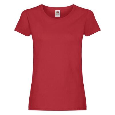 Dames origineel katoenen tshirt (zwart)