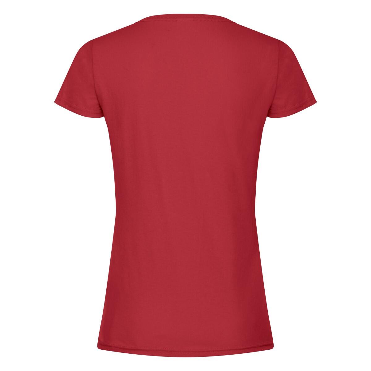Tshirt ORIGINAL Femme (Rouge) 2/3