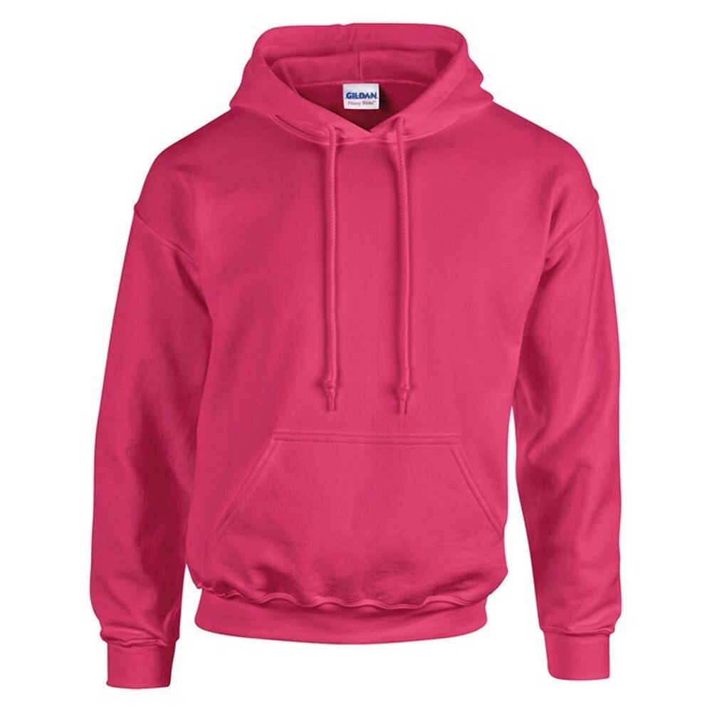 GILDAN Mens Hoodie (Heliconia)