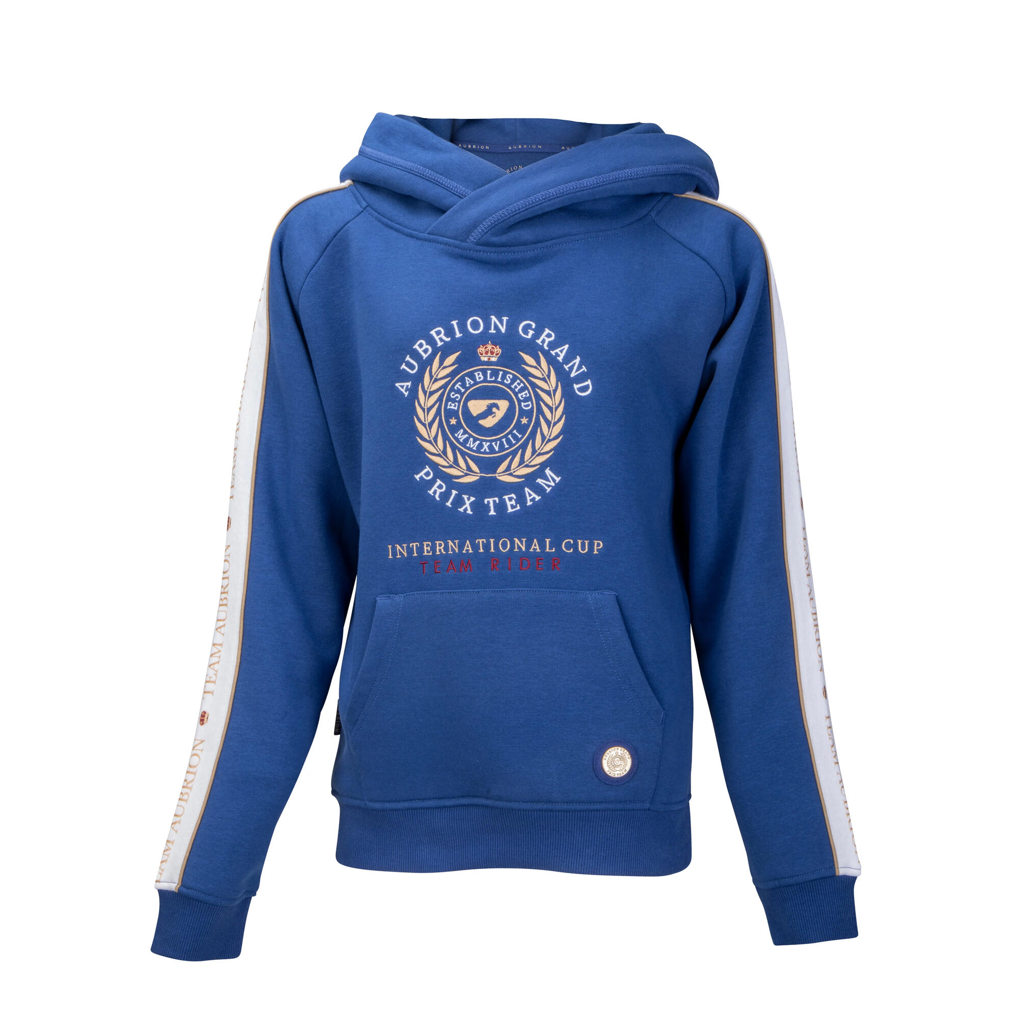 AUBRION Childrens/Kids Team Young Rider Hoodie (Navy)