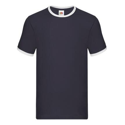 Heren Ringer 160 TShirt (Wit/Zwaar)