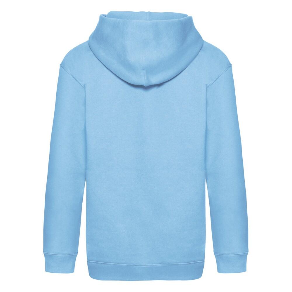 Sweat À Capuche PREMIUM Enfant (Bleu Ciel) 2/3