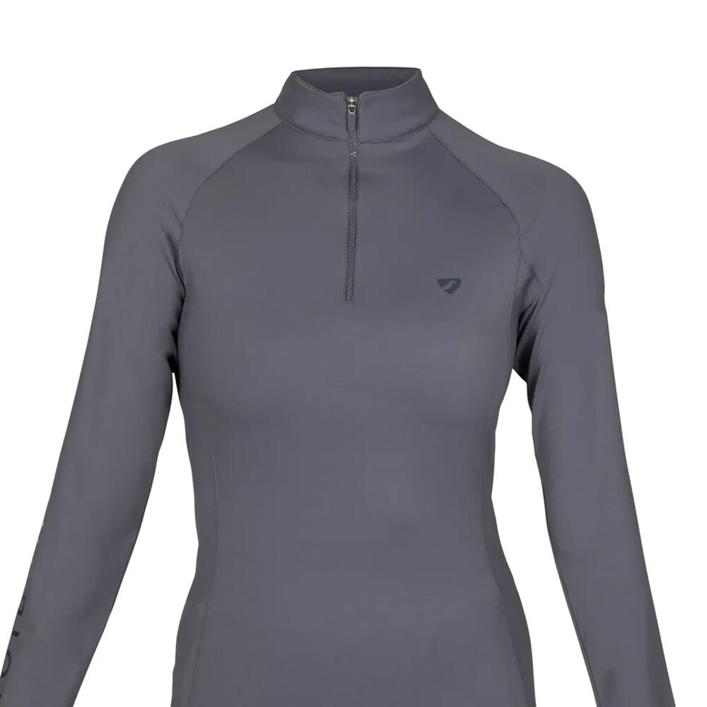Maglietta Di Base Ragazze Aubrion Eltar Grigio 2/2