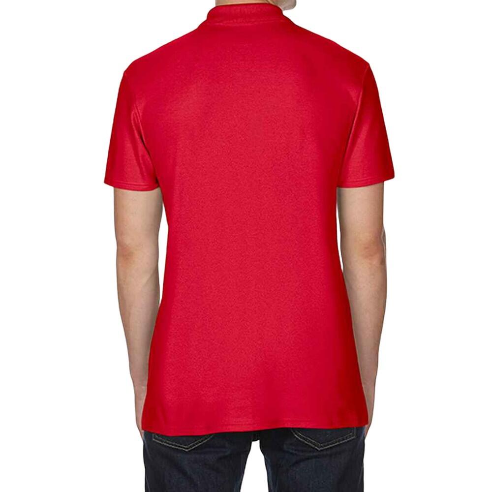 Polo SOFTSTYLE Adulte (Rouge) 2/2
