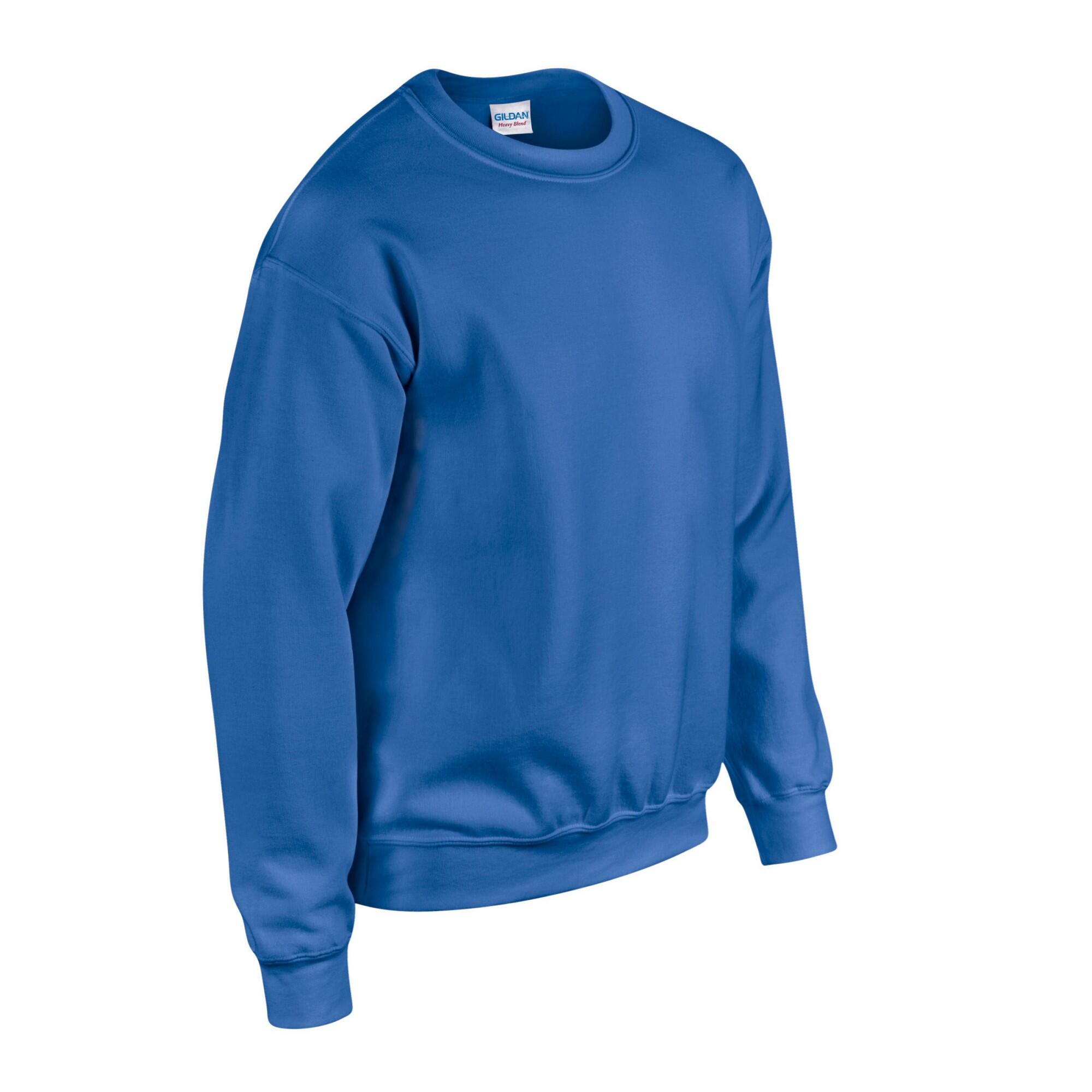 Felpa Uomo Gildan Blu Reale 3/3