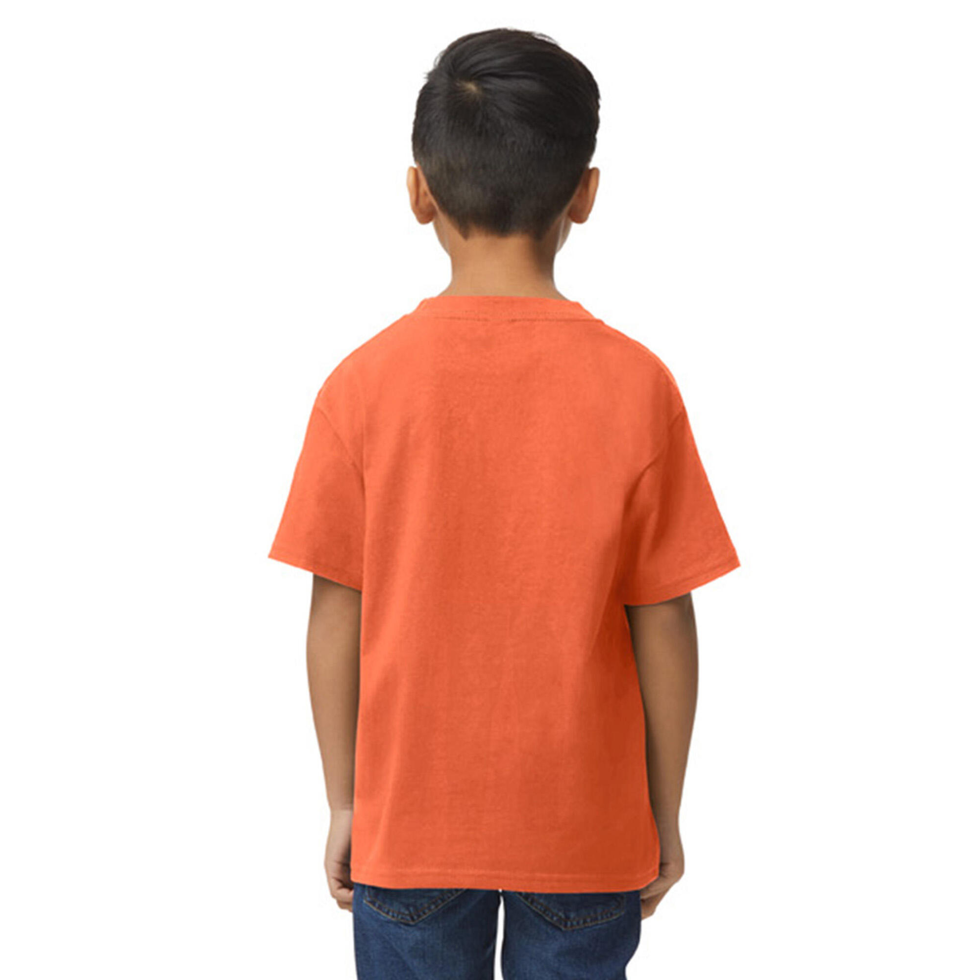 "Softstyle" TShirt für Kinder Orange 2/2