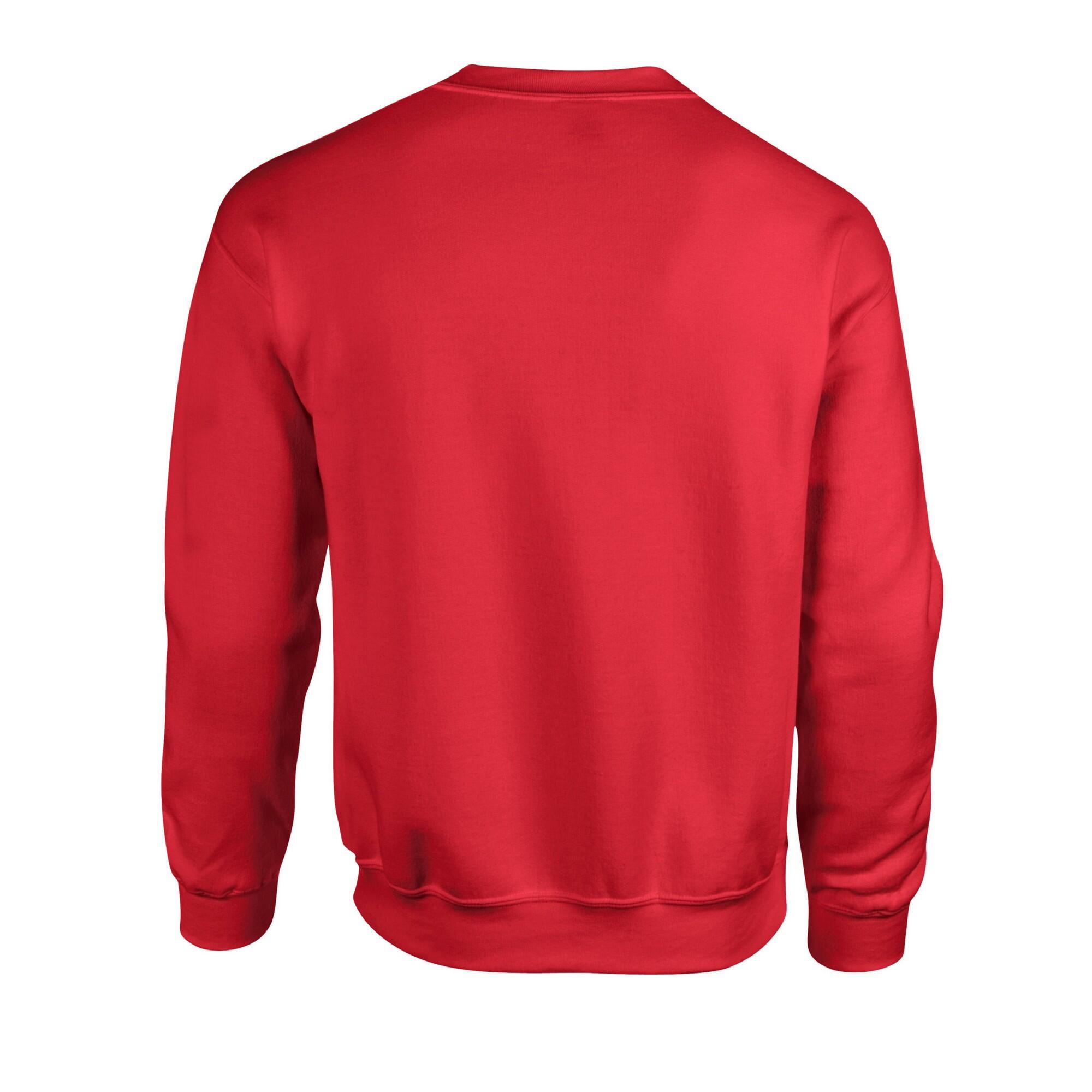 Felpa Uomo Gildan Rosso 2/3