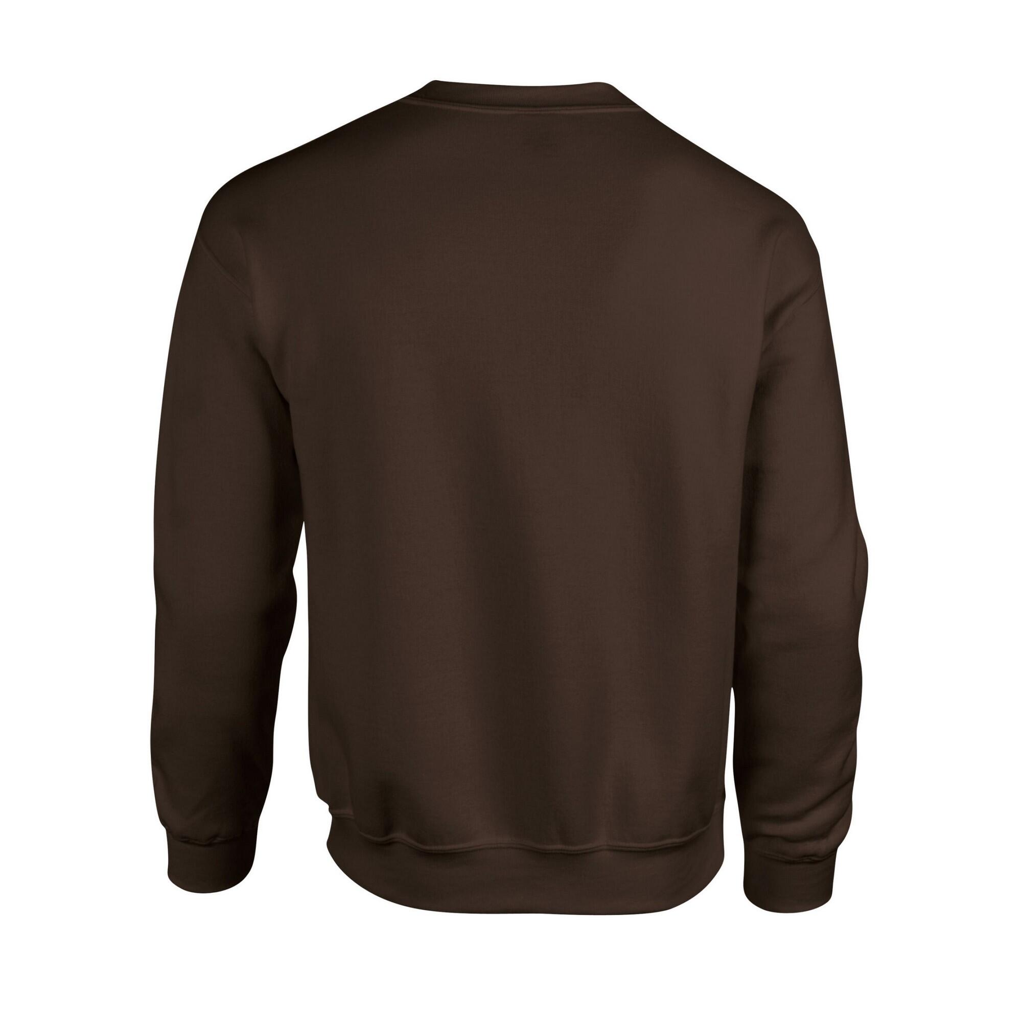 Sweatshirt für Herren Dunkle Schokolade 2/3