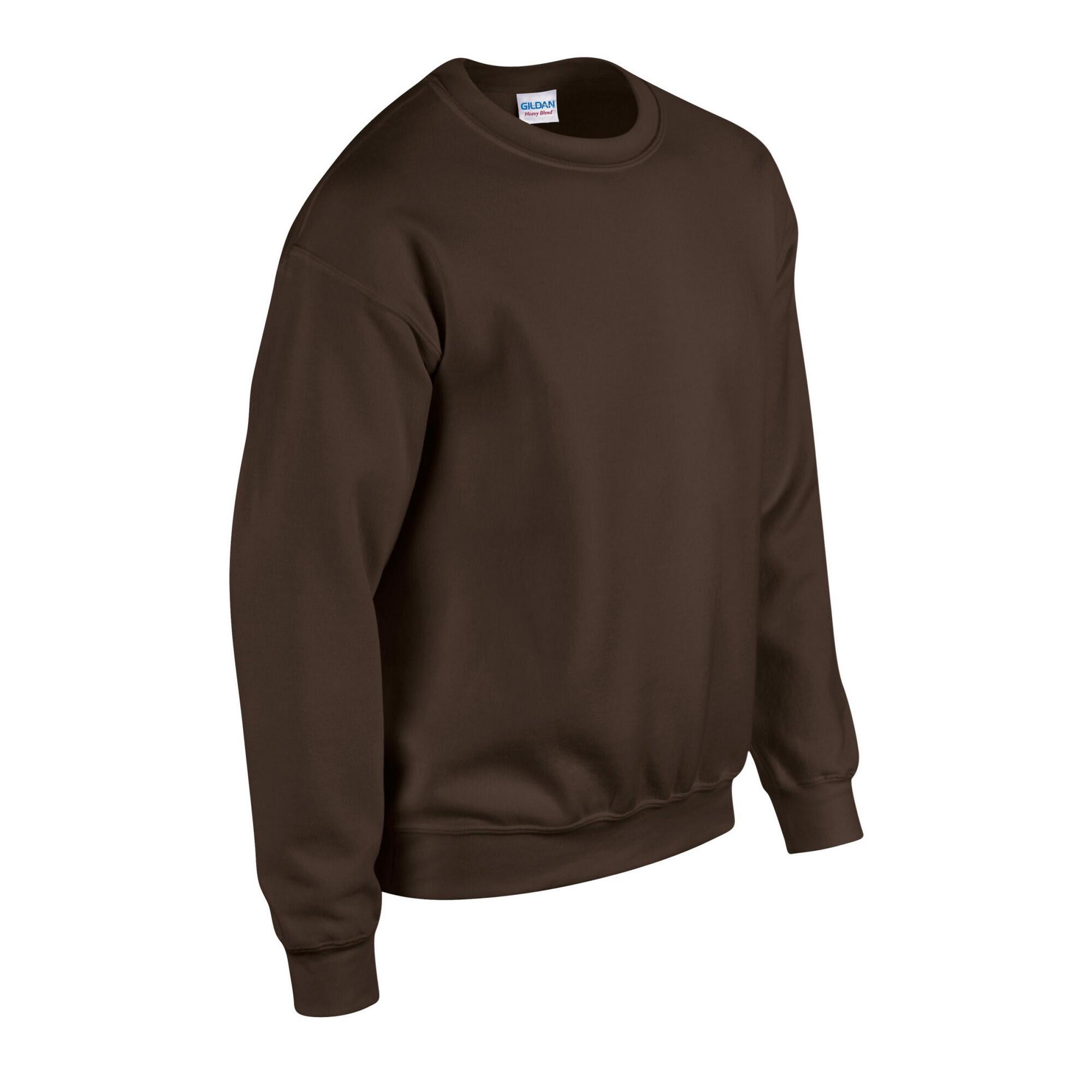Sweatshirt für Herren Dunkle Schokolade 3/3