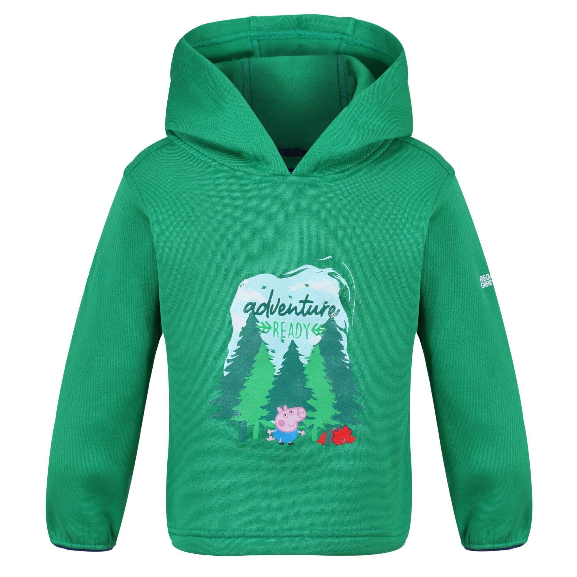 PEPPA PIG Kinder/Kids Bos Hoodie (Jellybean Groen)
