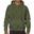 Sweat À Capuche Adulte (Vert Kaki)