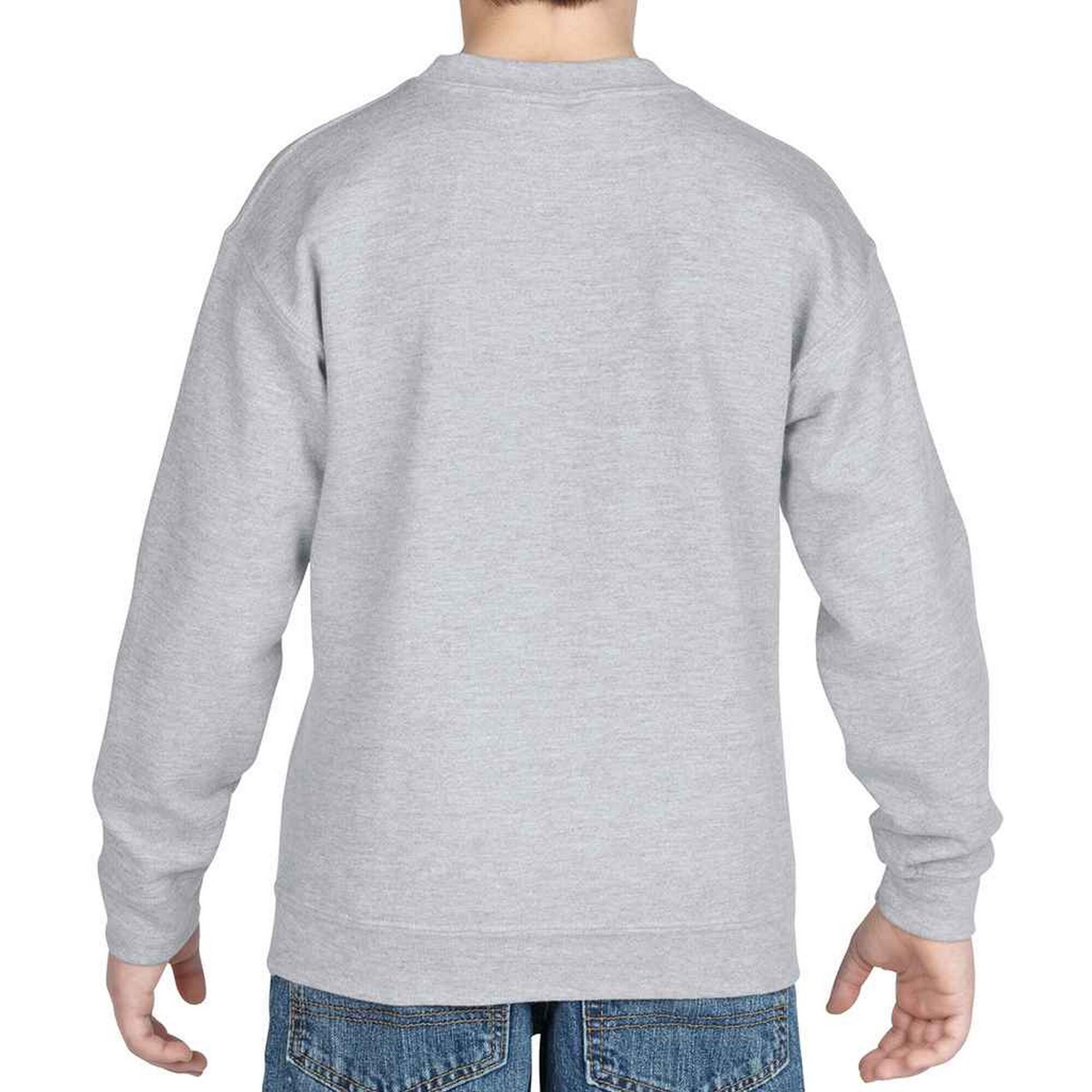 Sweatshirt Überschnittene Schulter für Kinder Grau 2/2