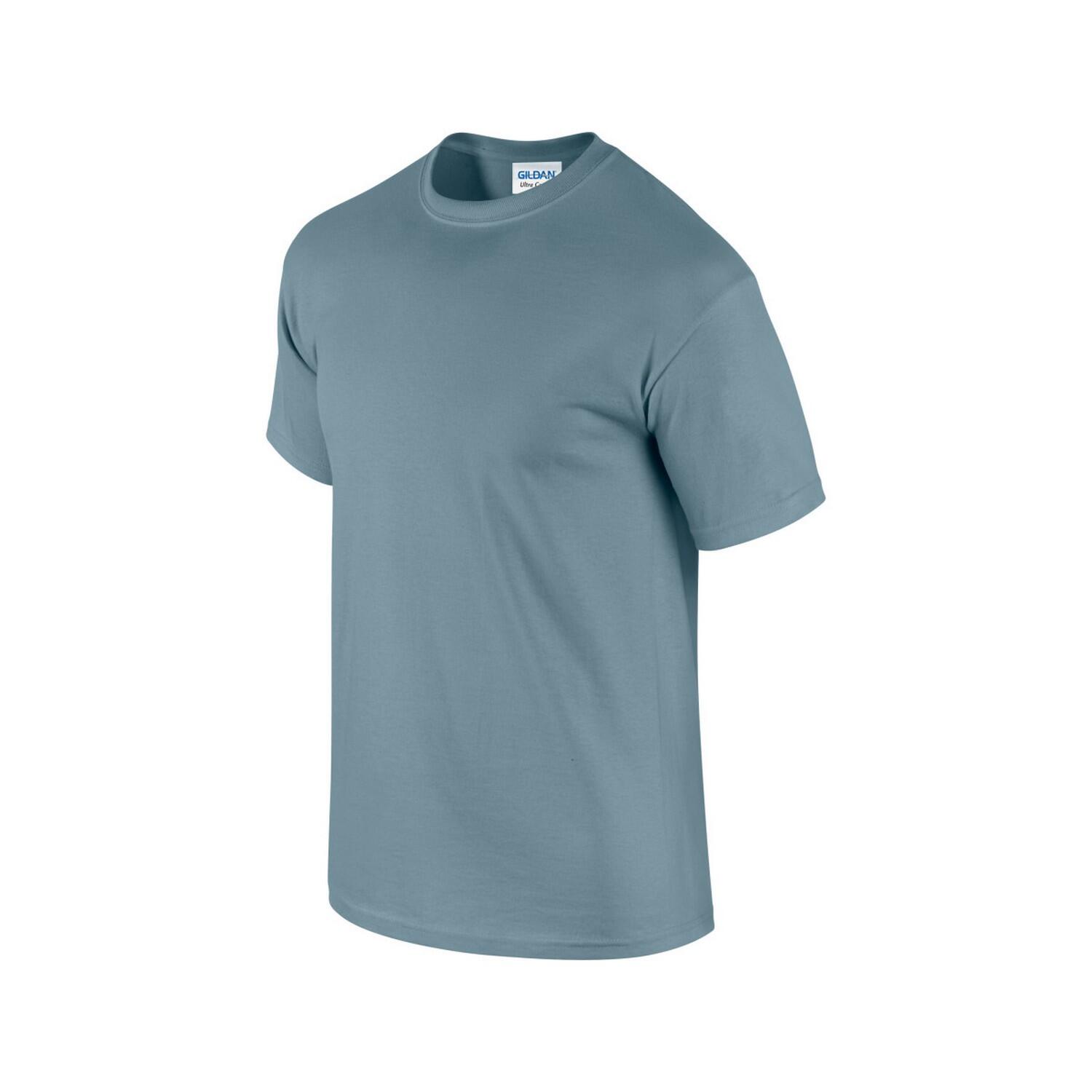 Maglietta Uomo Gildan Stone Blue 3/3