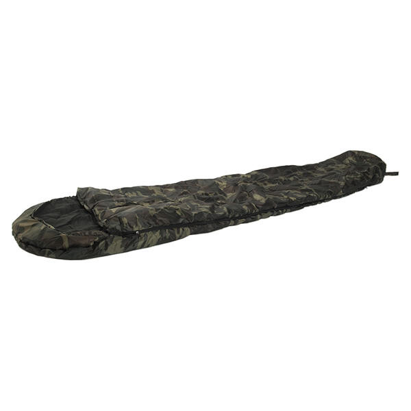 MIL-TEC Mil-Tec 2 Layer Mummy Sleeping Bag Woodland