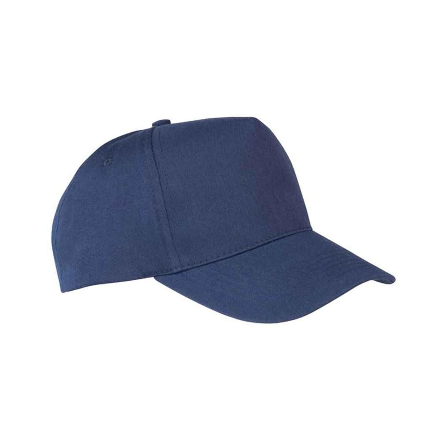 Boston 5 Panel Baseball Cap (Navy) 2/3