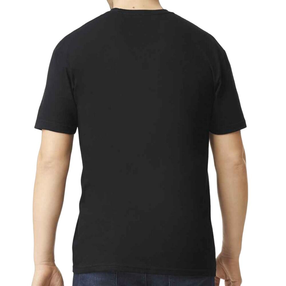 Mens Softstyle CVC TShirt (Pitch Black) 2/2