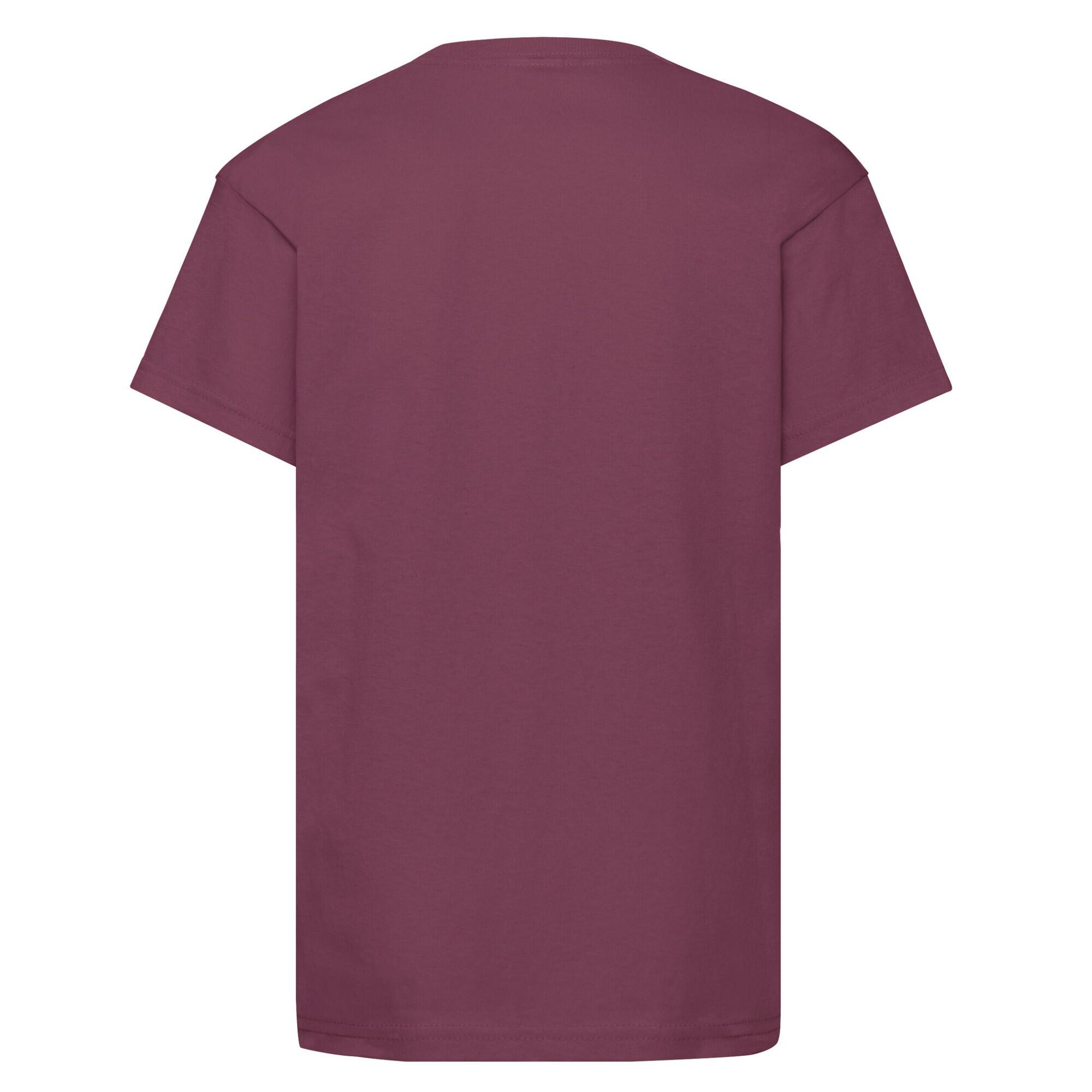"Original" TShirt für Kinder Burgunderrot 2/3