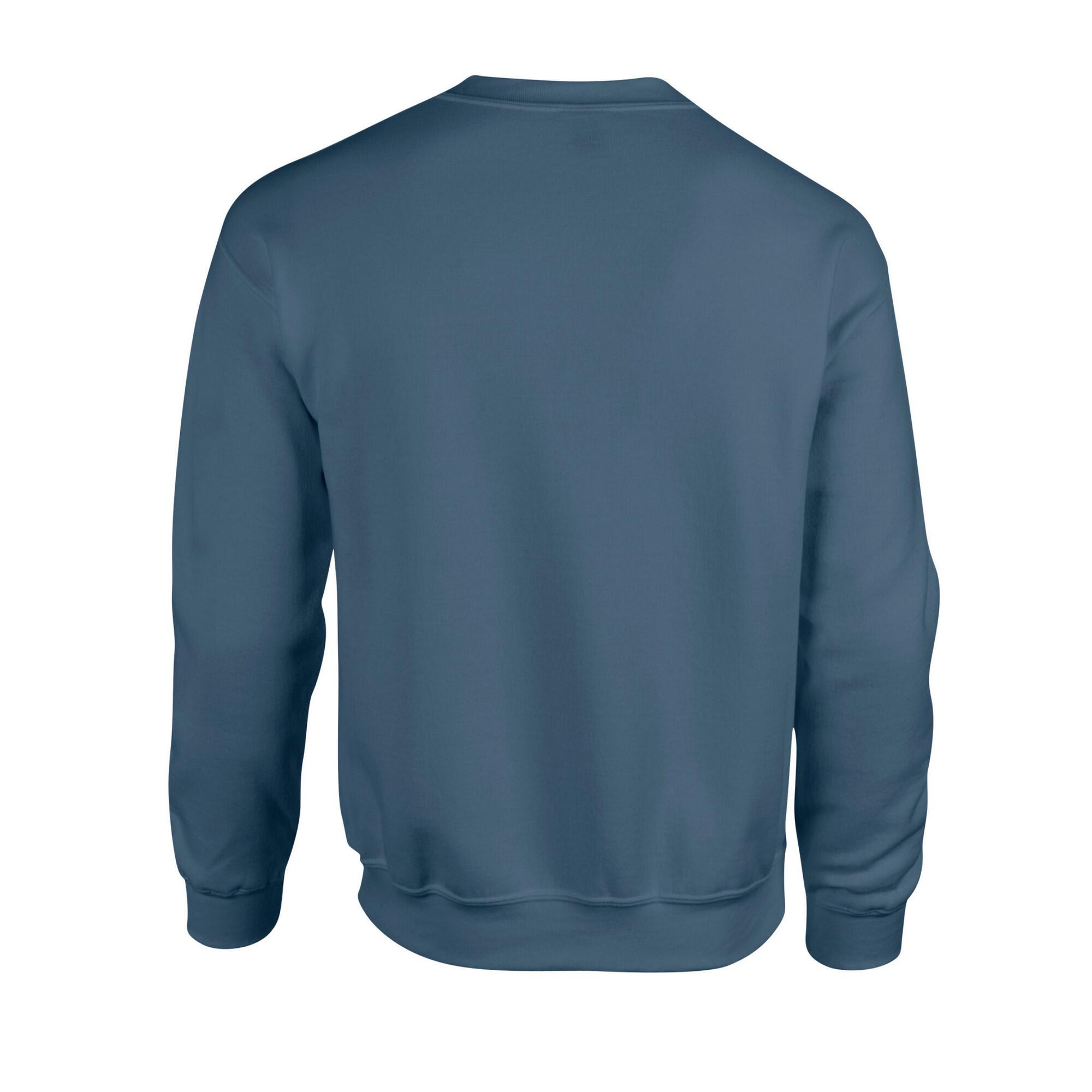 Mens Heavy Blend Sweatshirt (Indigo) 2/3