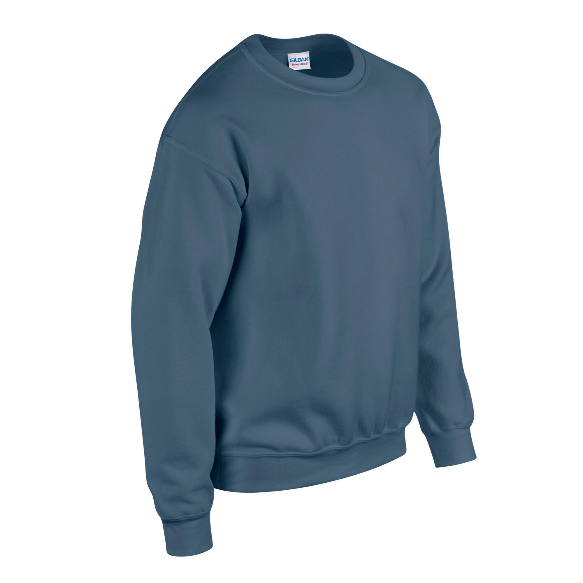 Mens Heavy Blend Sweatshirt (Indigo) 3/3
