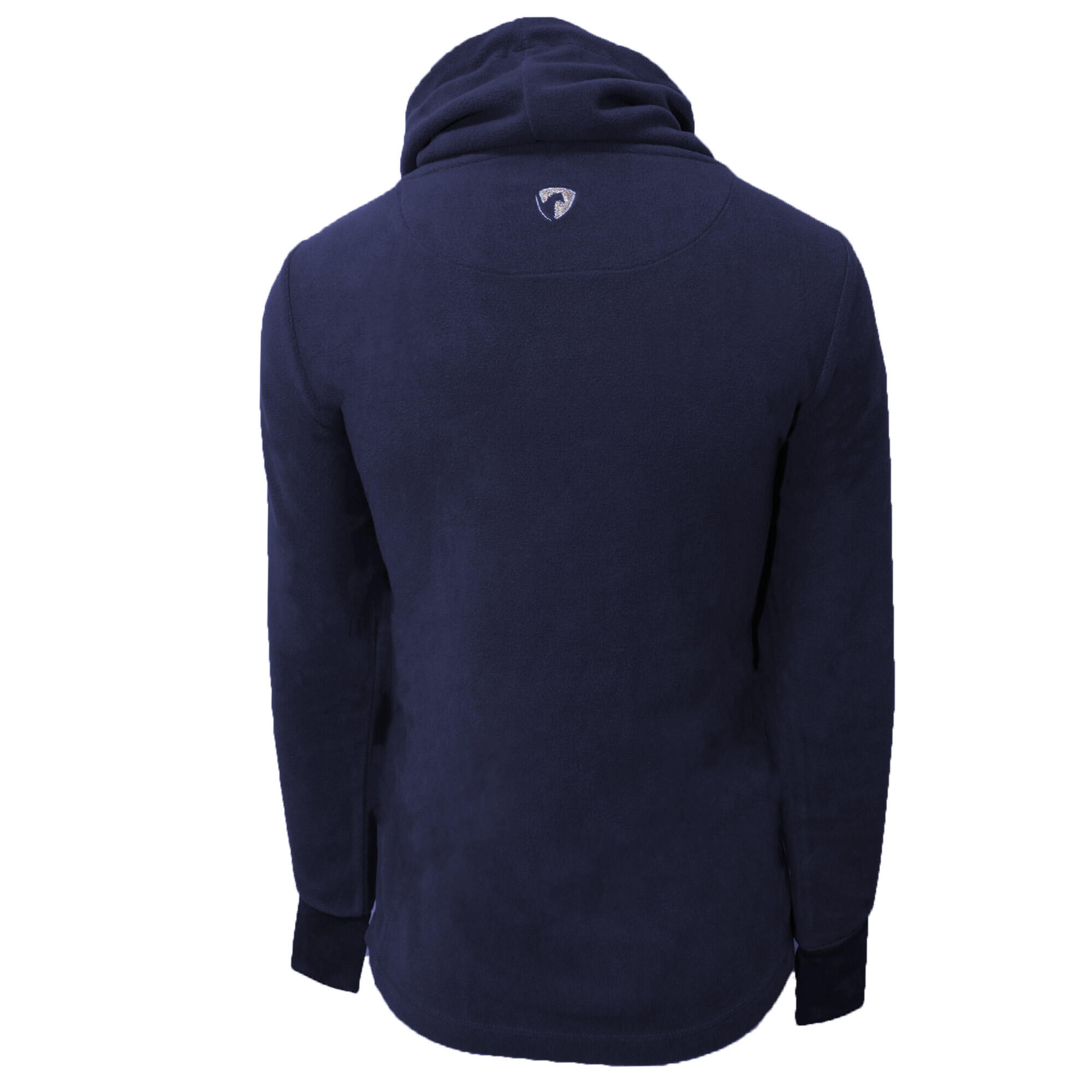 Womens/Ladies Synergy Cowl Neck Sweatshirt (Navy) 4/4