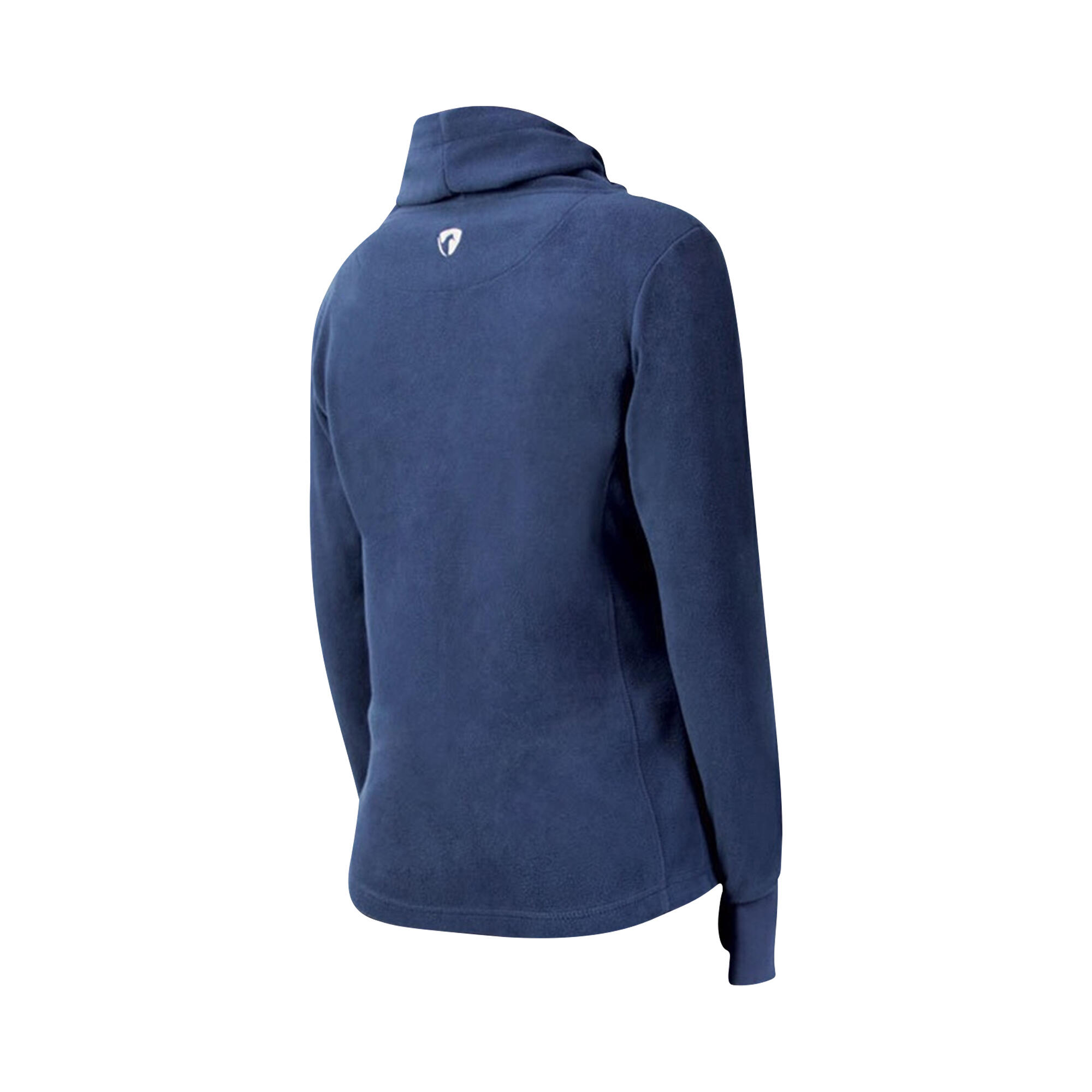 Womens/Ladies Synergy Cowl Neck Sweatshirt (Navy) 3/4