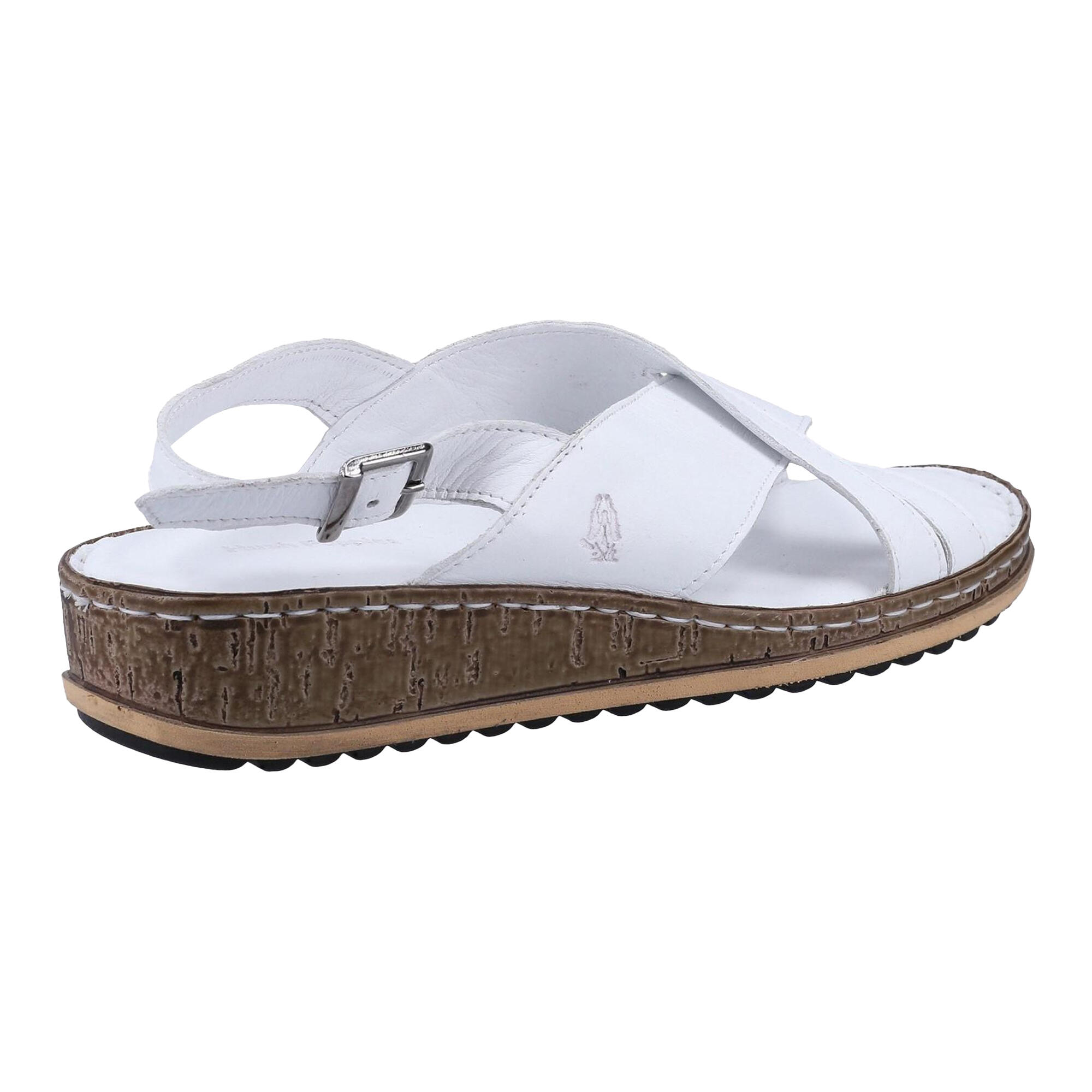 Sandales Compensées ELENA Femme (Blanc) 2/3