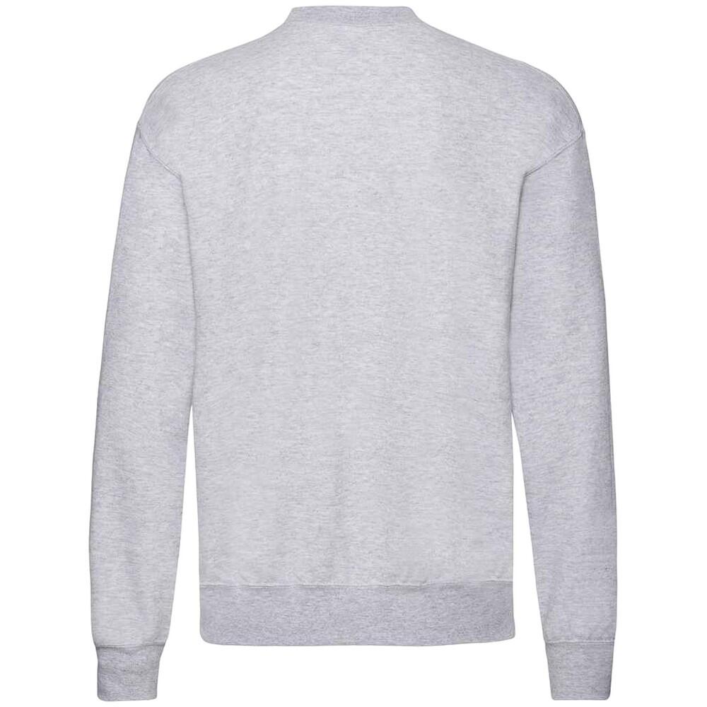 Mens Classic 80/20 Setin Sweatshirt (Heather Grey) 2/3